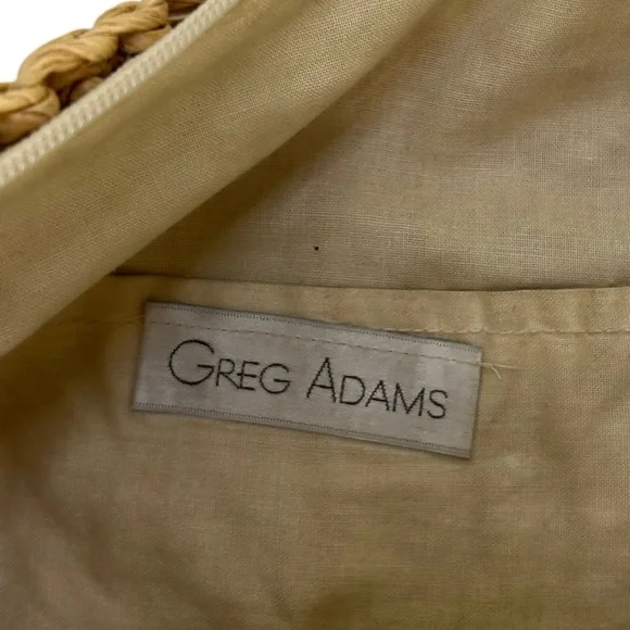 Vintage Rainbow Woven Straw Hobo Bag - Picture 6 of 11